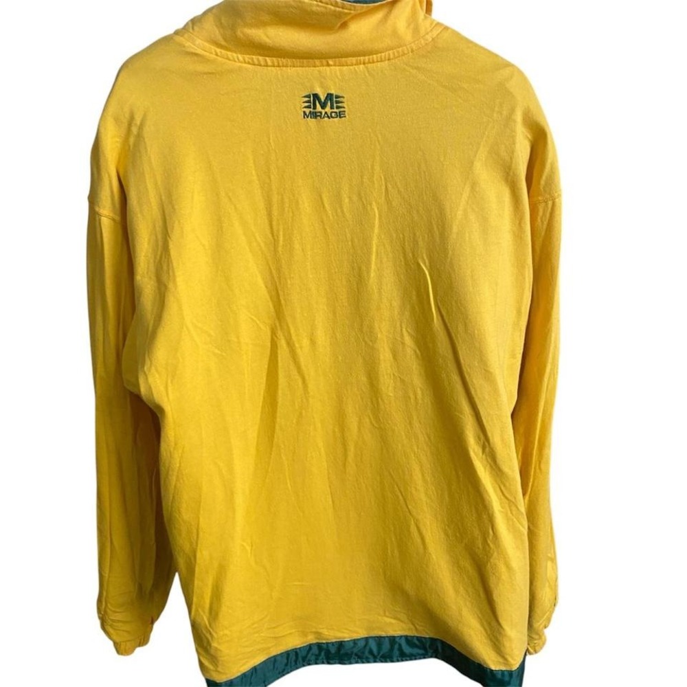 Vintage Green‎ Bay Packers reversible windbreaker pull over jacket  size large - Picture 5 of 8